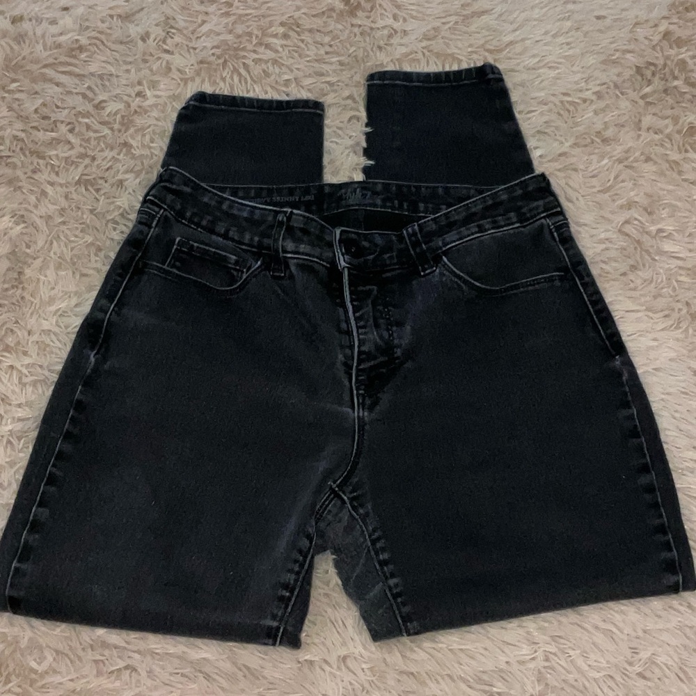 Style & Co. Women's Dark Gray Skinny Jeans